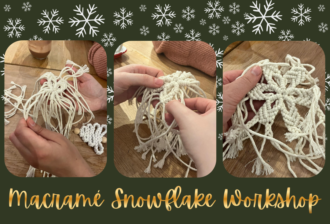 Macramé Snowflake Workshop